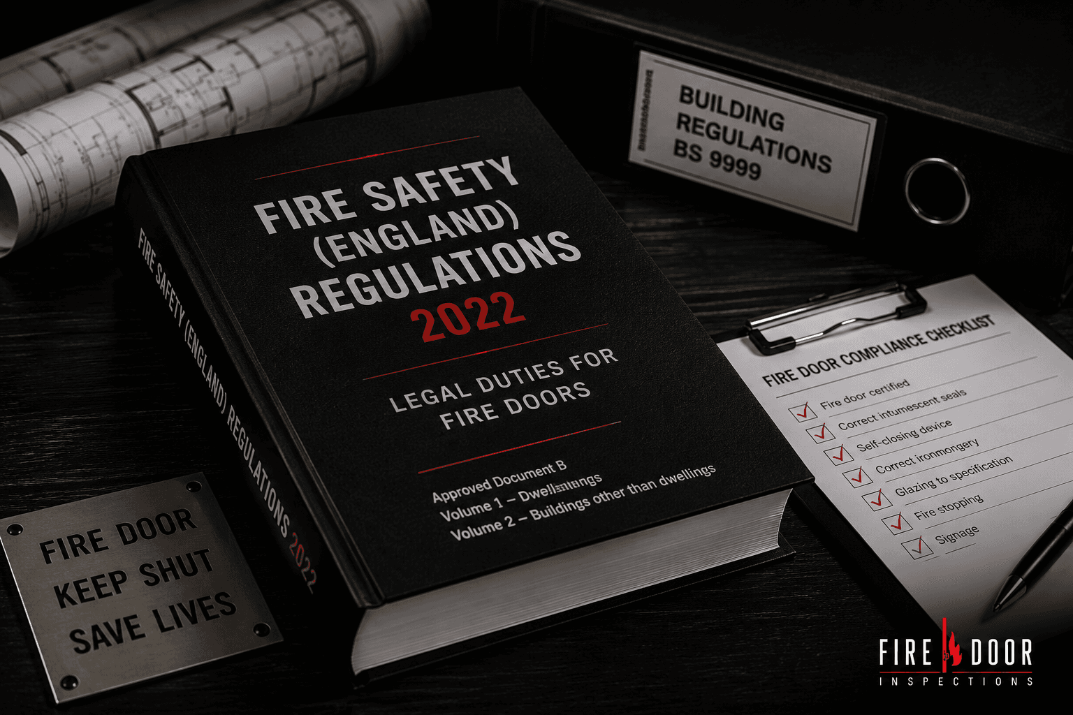 Fire door regulations and compliance context for building fire safety duties